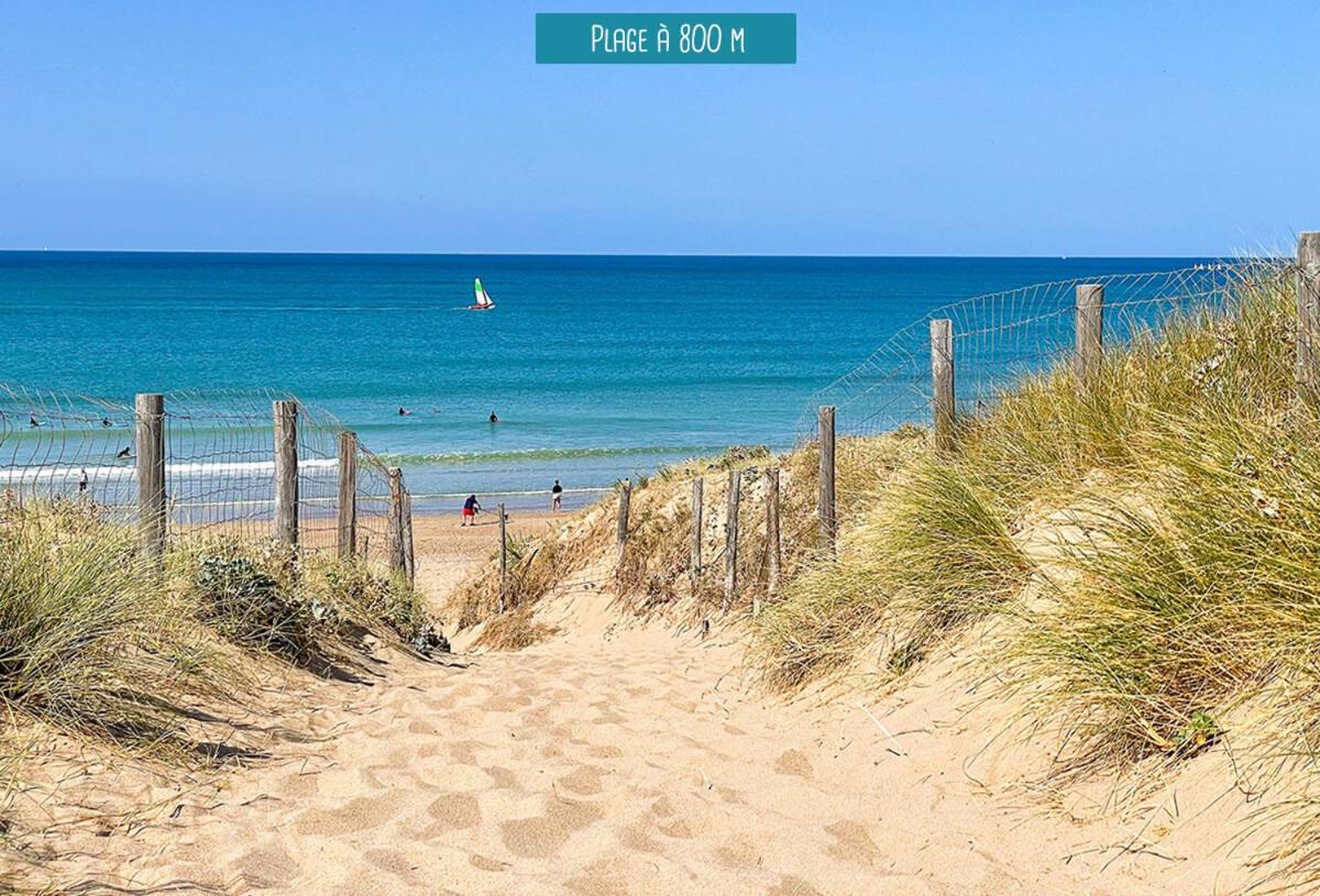 Duplex Sur Piscine Proximite Parking 5 Pers Max * Brem-Sur-Mer